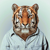 Алмазная вышивка Гранни «Мистер Тигр»