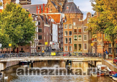 Алмазная вышивка Яркие грани «Амстердам»