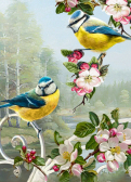 Мозаика Алмазное Хобби «Песни лета на подрамнике»
