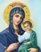 Алмазная вышивка Гранни «Иверская икона Божией Матери»