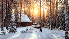 Зимний пейзаж | Артикул: Ag2608