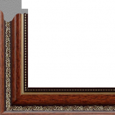 Рама без стекла для картин Dorothy (пластик) 40х40 см, коричневая | Артикул: 0023-40-1155