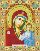 Алмазная Живопись «Икона «Казанская Богородица»»