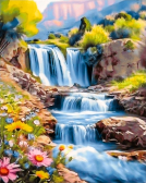 Весенний водопад | Артикул: Ag 2964