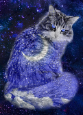 Мозаика Алмазное Хобби «Лунный кот»