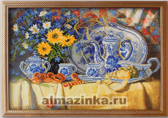 Мозаичная картина Color-Kit «Чаепитие»