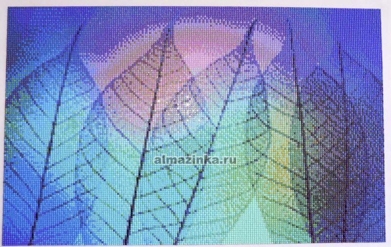 Алмазная вышивка Яркие Грани «Цветные листья» Яркие грани DS052