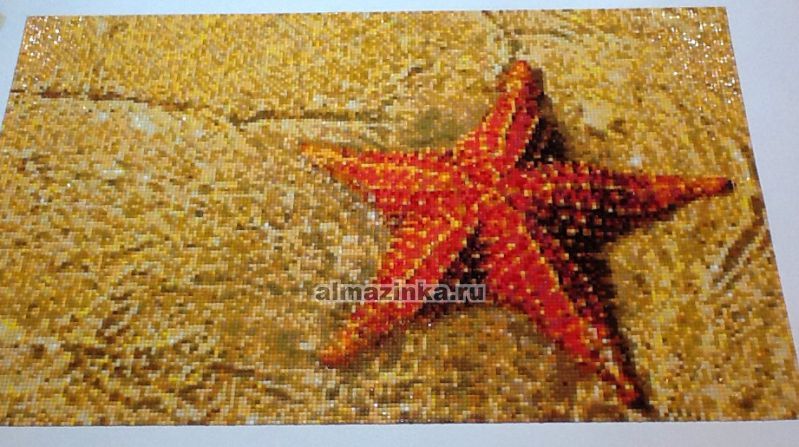 Алмазная вышивка Яркие Грани «Морская звезда» Яркие грани DS033