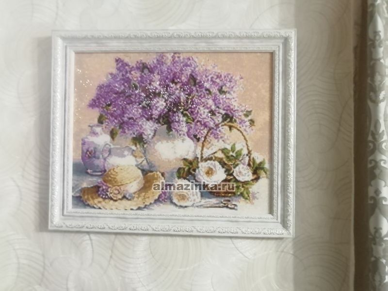 Алмазная мозаика Гранни сирень