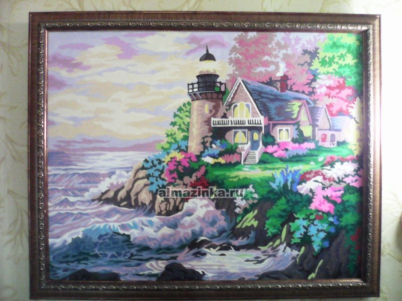 Рама без стекла для картин Daria (пластик) + крепеж, 40х50 см, светло-коричневая Универсальная рама без стекла для картин Daria Метрика 0058-16-3052