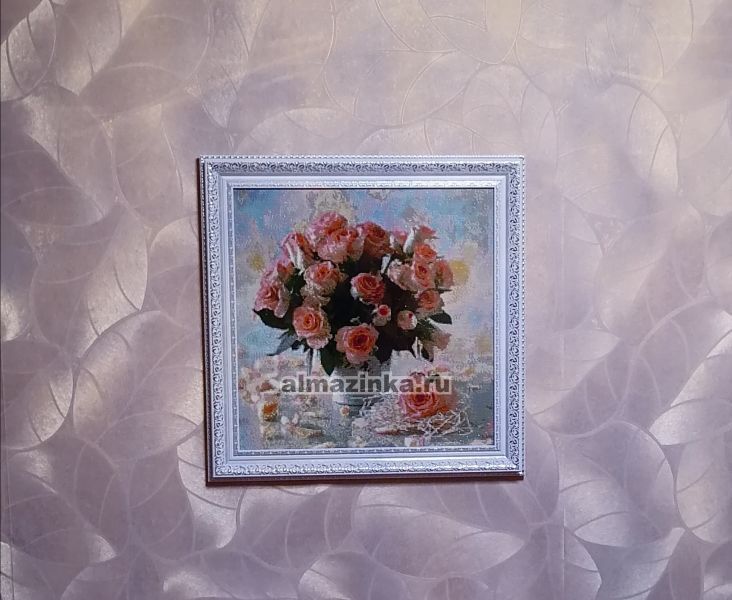 Алмазная вышивка Яркие Грани «Букет роз» Яркие грани DS021